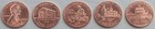 USA 4x1 Cent Lincoln 2009 P 200. Geburtstag Abraham Lincoln unz.