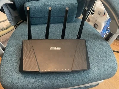 Asus AC2400 RT-AC87U Dual Band Wireless Router Gigabit , No Power Cord - Image 1 of 4