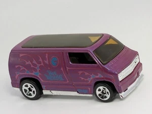 Hot Wheels 2008 New Models Custom '77 Dodge Van 7/196 Purple - Picture 1 of 6