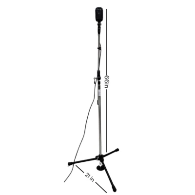 Vintage-Inspired Dynamic Microphone with Stand | Limited Collector's Edition - Image 1 of 4