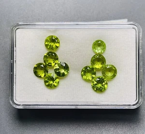 9.96CT UNIQUE -HI END DAZZLING UNHEATED NATURAL PERIDOT LOOSE GEMSTONE - Picture 1 of 4