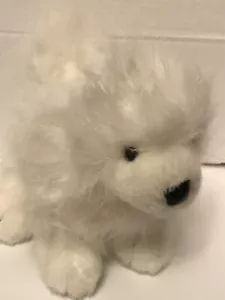 Ganz Webkinz Plush Samoyed Dog HM176 White Long Coat Sled Dog Stuffed No Code. - Picture 1 of 10