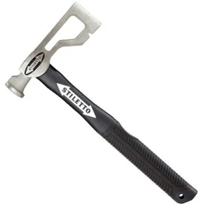 Stiletto DryAxe9-F 13.5-Inch 9-Oz Titanium Drywall Hatchet Axe Fiberglass Handle - Picture 1 of 2