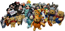Disney Store Parks 8” Mini Bean Bag Plush Minnie Mickey Pooh Tigger YOU CHOOSE