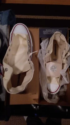 Vintage Converse Chuck Taylor All Star White high Top Men's size 8 - Image 1 of 4