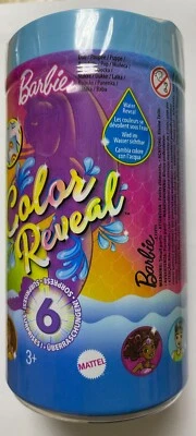 Barbie Colour Reveal Chelsea Puppe 6 Überraschungen Meerjungfrau Serie - BRANDNEU
