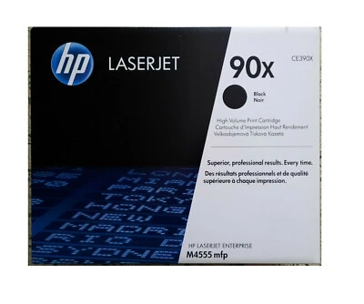 Original Toner HP LaserJet M4555 F MFP Enterprise 600 M602n M603dn / CE390X 90X - Image 1 of 2