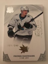 NHL Card, Fredrik Handemark, Rookie xxx/249, The Cup 2020-21, Sharks 