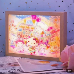 Sanrio Hello Kitty And Friends Kawaii Night Light Lamp New Wall Decoration - Picture 1 of 7