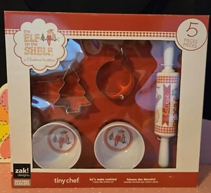 ELF ON THE SHELF a Xmas Tradition TINY CHEF 5 Piece BAKING SET Ages 4+ NIB - Picture 1 of 4