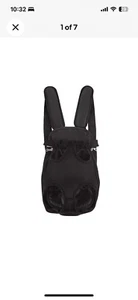 Dog Cat Backpack Carrier, Dog Carrier Backpacks for Small Dogs, Pet Chest - Picture 1 of 6