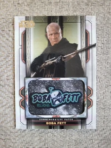 Boba Fett 2022 Topps Star Wars The Book of Boba Fett #MP-8 Patch Card - Picture 1 of 2