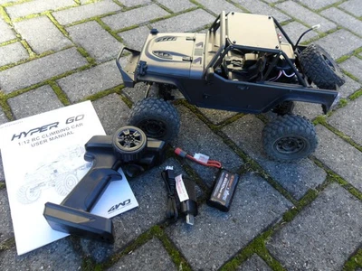 MJX H12y grau 1:12 RC Crawler Brushless Off-Road Sensorlos - Bild 1 von 4