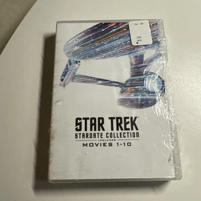 STAR TREK STARDATE COLLECTION MOVIES 1-10  - DVD - Brand New - Case Damage - Image 1 of 3