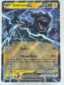 Pokémon TCG Zekrom ex 034/086 sv: Black Bolt  - Picture 1 of 2