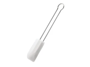 Rosle Stainless Steel & Silicone Flexible Spatula, 10-inch,White - Picture 1 of 3