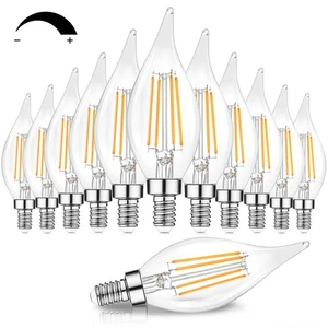 Dimmbarer E12 Kandelaber LED Leuchtmittel 60 Watt Glühlampenäquivalent, 2700K Warm... - Bild 1 von 7