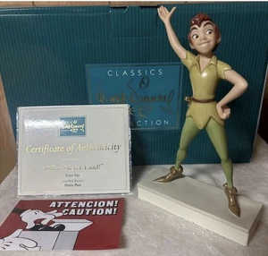 Disney WDCC Peter Pan off to Neverland Classic Collection 1211849 Unused - Picture 1 of 12