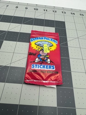 Cubo de basura Topps 1985 primera serie niños paquete sellado Foto 1 de 2