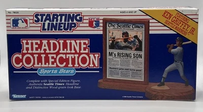 1991 Ken Griffey Jr Starting Lineup Headline Collection New Free Shipping - Image 1 of 2