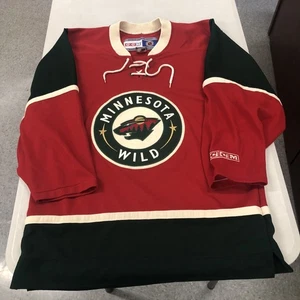 Vintage CCM Minnesota Wild Official NHL Alternate Jersey Adult Small - Bild 1 von 14