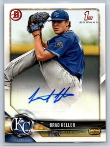 2018 Bowman #PA-BK Brad Keller Prospect Autographs - Bild 1 von 2