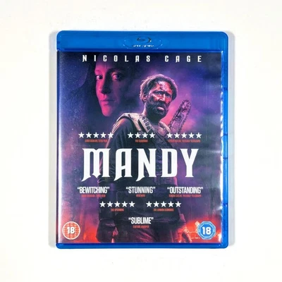 Mandy, Nicholas Cage, Blu-ray  2018, Panos Cosmatos, Horror - Image 1 of 2