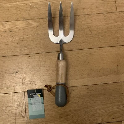 Waitrose Stainless Steel 12in Garden Hand Fork - Image 1 of 4