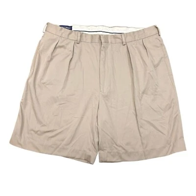 Polo Golf Ralph Lauren Shorts Mens 40 Beige Pleated Fairway Outdoors Preppy - Image 1 of 4