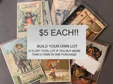 VICTORIAN TRADE CARD CHOOSE YOUR OWN LOT $5 EACH 10% OFF 2 0R MORE shipping $3