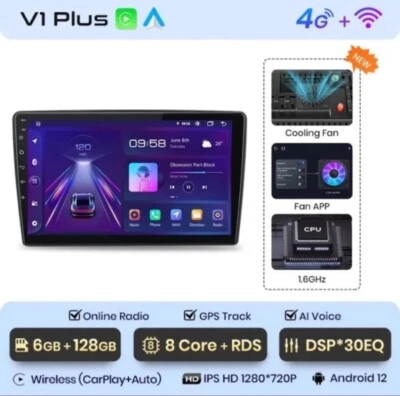 Autoradio Citroen C5 2008-2017 6G+126GB CarPlay-AndroidAuto Wireless - Immagine 1 di 4