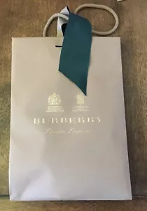 Burberry Authentischer Karton Einkaufspapiertüte Staubabdeckung Band - Bild 1 von 11
