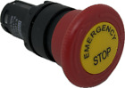 Emas Mb200ee Plastic 1Nc Emergency Stop 40 Mm Turn To Release With Label Red New