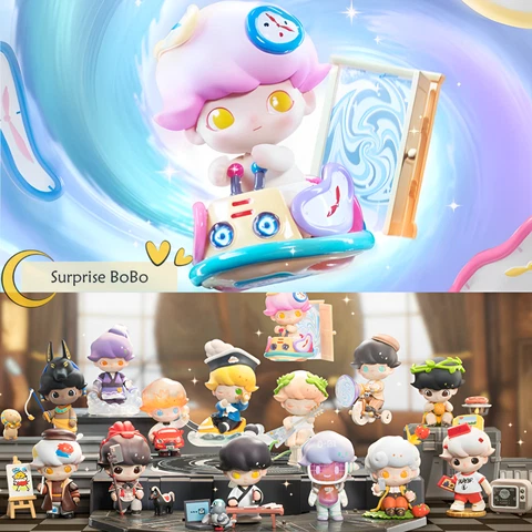 POP MART Dimoo Time Roaming Series History Travel Confirmed Blind Box Figure HOT Cover