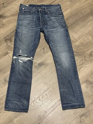 Pantalones de mezclilla con ribete japonés Wallace and Barnes by J.Crew para hombre talla 30x30 Foto 1 de 4