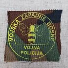 Western Bosnia Army - Muslim, Military Vintage Patch !
