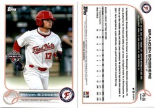 2022 Topps Pro Debut Baseball Card PD-36 BRANDEN BOISSIERE NATIONALS