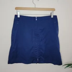 Tail | Navy Blue Zipper Front Golf Skort, womens size 8 - Picture 1 of 5