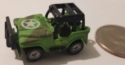 Micro Machines Military Army jeep Vehicle - Vintage - Image 1 of 4