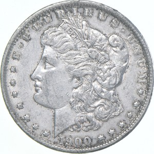 W@W Early 1900-O Morgan Silver Dollar - 90% US Coin - Nice Coin *330