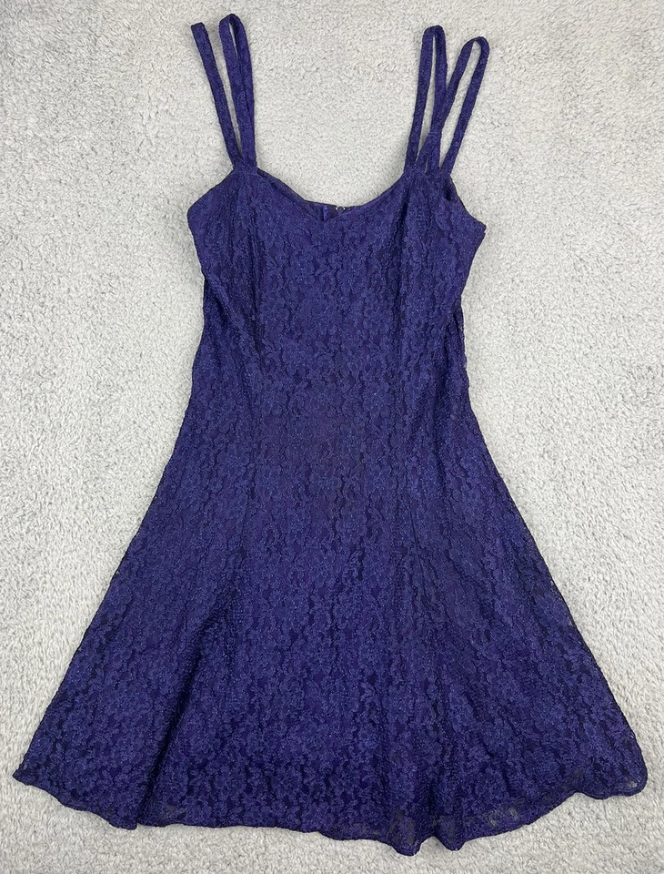 Vestido Vintage Años 90 ALL THAT JAZZ Encaje Mini EE. UU. Capricho Hada Patinador Regal Foto 1 de 4