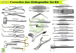 Kit de cirugía de mandíbula correctiva Apex configuración de instrumentos ortognáticos maxilofaciales - Imagen 1 de 23