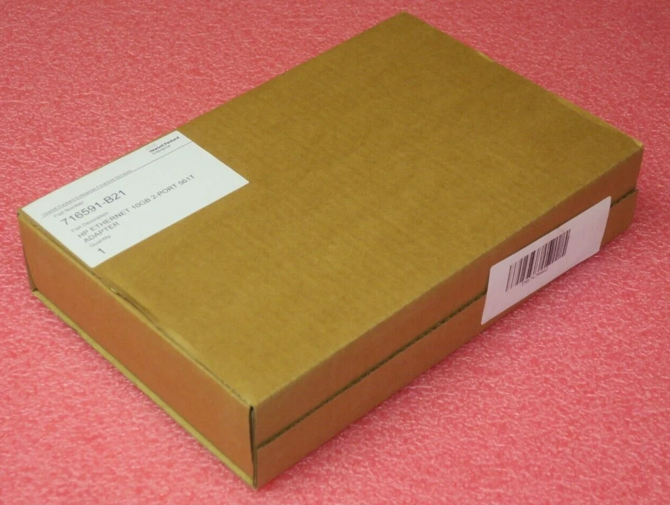 NEW HP 561T 10Gb 2-Port Ethernet Network 10GBASE-T Adapter 717708-001 716591-B21 - Image 1 of 4
