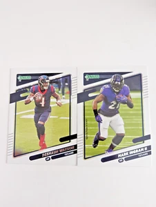 Lotto Houston Texans Watson Ingram 2021 Panini Donruss - Foto 1 di 1