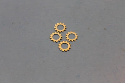 NOS YAMAHA AS2 AT1 DT1 DT125 TOOTH WASHER QTY 4 PART# 92990-08400-00 - Image 1 of 4