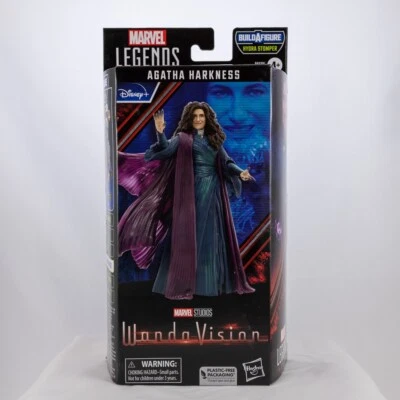 Figura Marvel Legends Agatha Harkness Disney+ Wanda Vision BAF Hydra Stomper Foto 1 de 4
