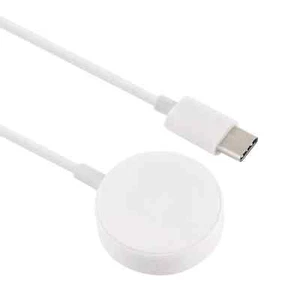 2 in 1 CAVO FILO DI RICARICA PER APPLE WATCH IPHONE USB/C MAGNETICO USB-C 1.7M - Zdjęcie 1 z 3