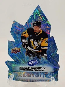 2022-23 Upper Deck Ice Ice Crystals #IC34 Sidney Crosby Pittsburgh Penguins - Picture 1 of 3