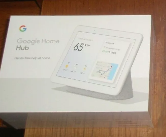 Google Home Hub 7" Touch Display - White (#GA00516-US) - Image 1 of 1