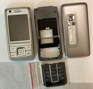 Nokia 6280 Slide Full Gehäuse Cover mit Tasten und Schiebe Mechanismus Ersatz - Bild 1 von 16
